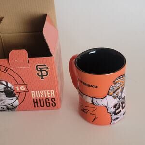 San Francisco Giants Buster Posey Buster Hugs Mug New In Box